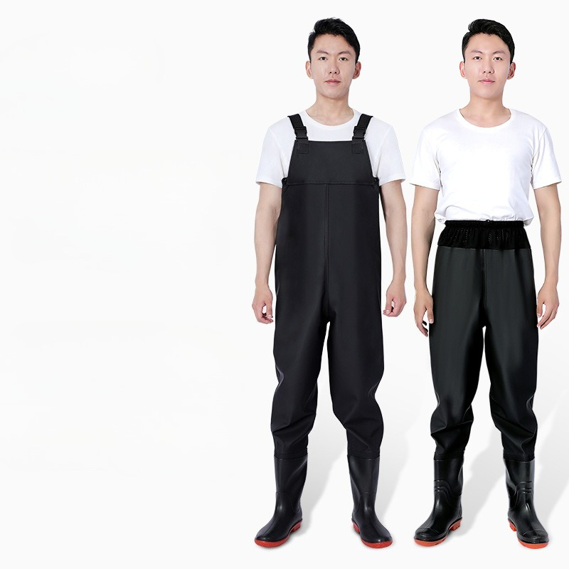 PVC Chest Waders with Boots Wa - Fishing Waders recension och pris