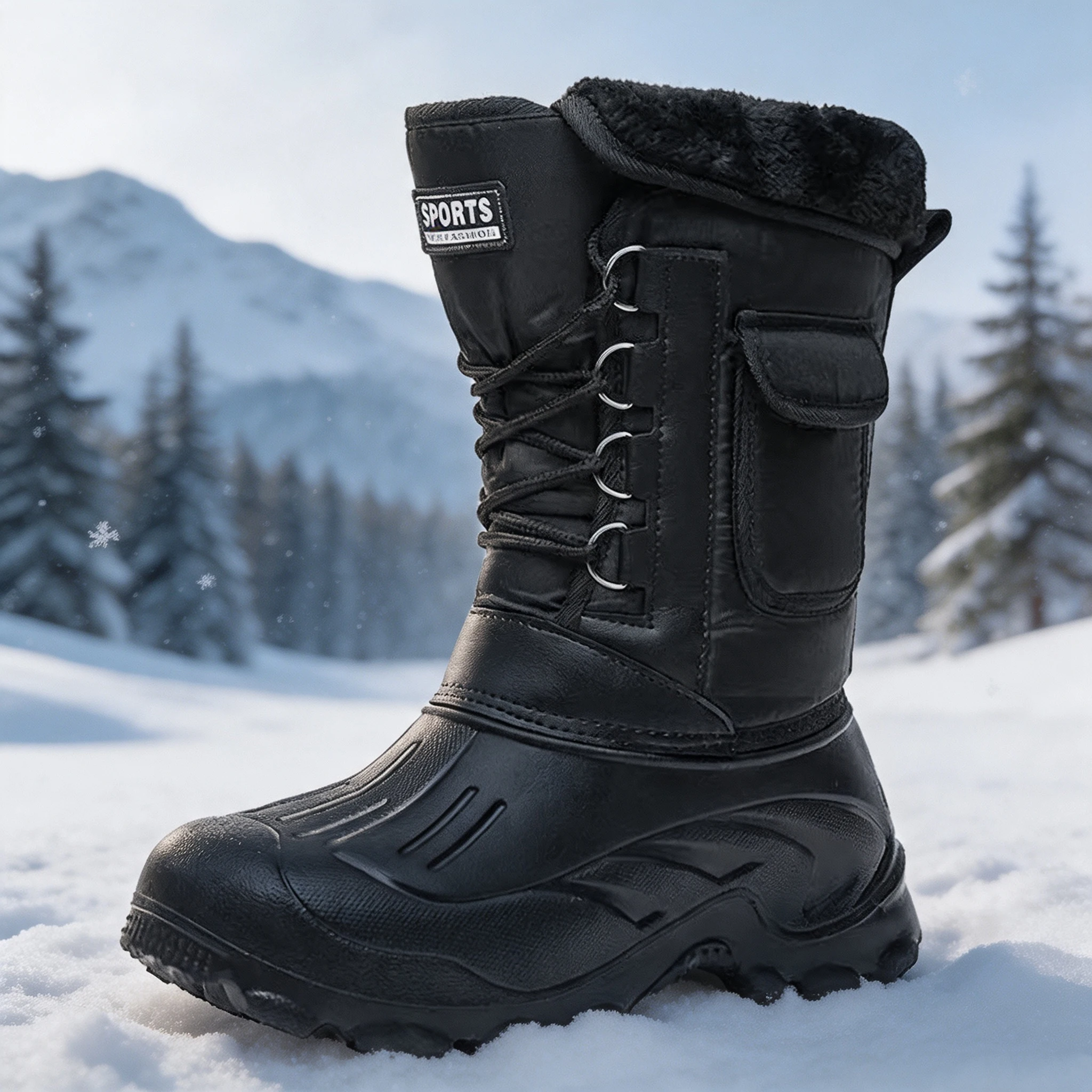 Men Winter Snow Boots Outdoor  - Fishing Boots recension och pris
