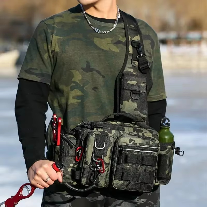 Outdoor Tactical Camping Climb - Fishing Backpack recension och pris