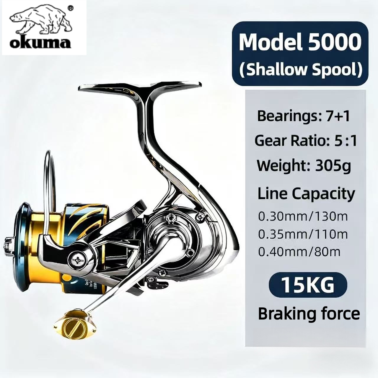 Okuma Fishing Tackle Spinning  - Daiwa Reel Fuego recension och pris